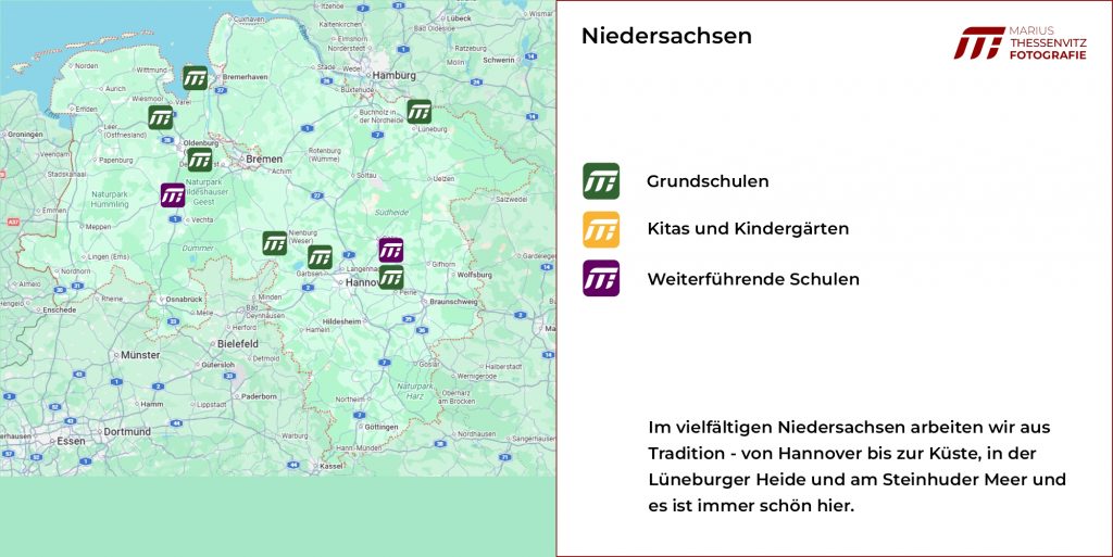 MTF | Einsatzorte in Niedersachsen